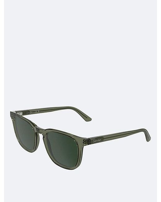 Calvin Klein Green Tea Cup Sunglasses for men
