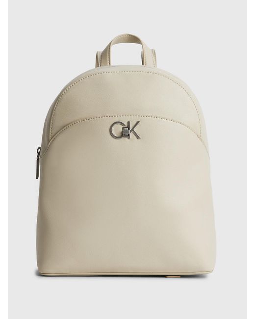Calvin Klein Natural Recycled Round Backpack