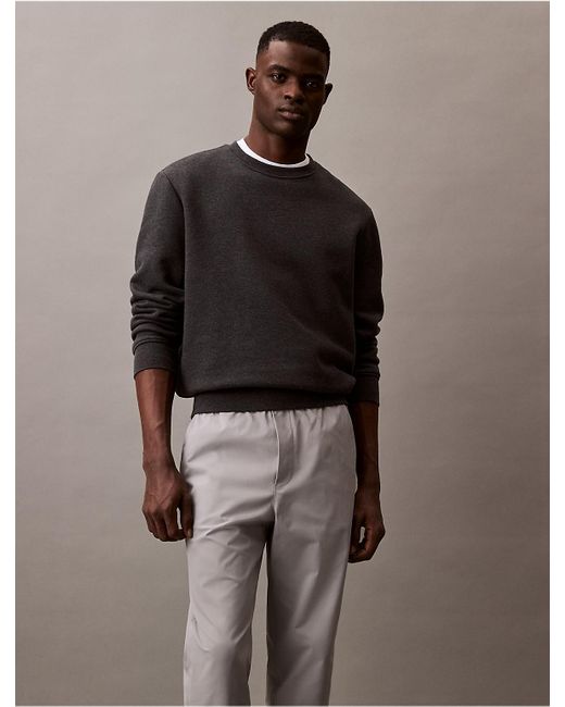 Calvin Klein Brown Tech Classic Pull-On Pants for men