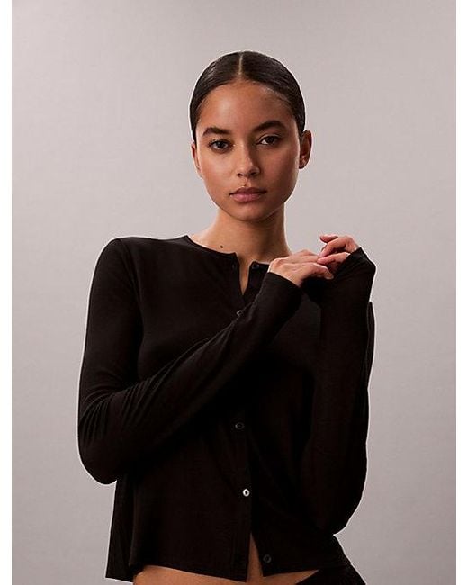 Calvin Klein Lounge Vest in het Black