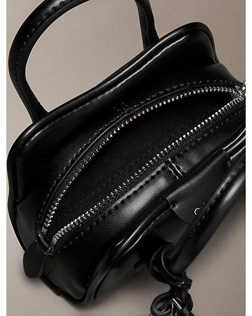Calvin Klein Black Mini Shoulder Bag Charm