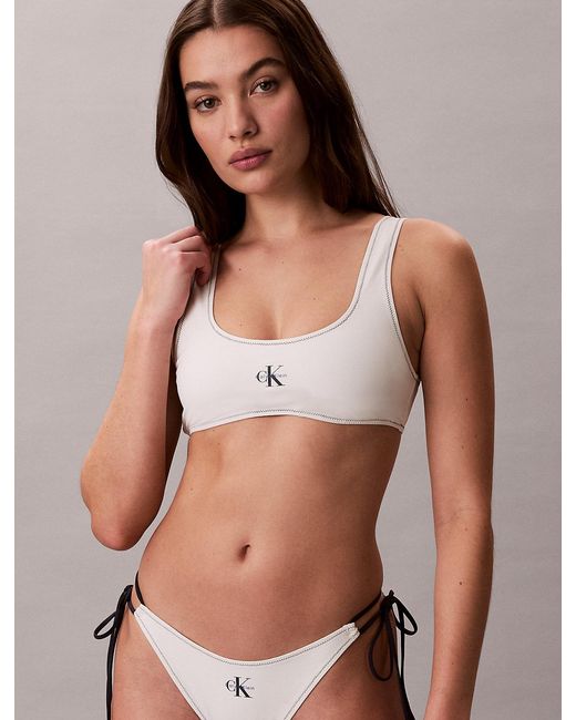 Calvin Klein Multicolor Bralette Bikini Top