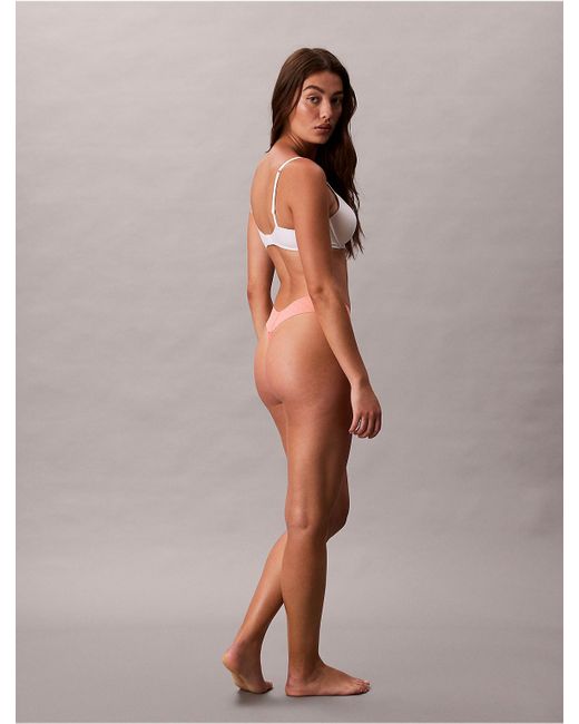 Calvin Klein Multicolor Icon Logo Lace Thong