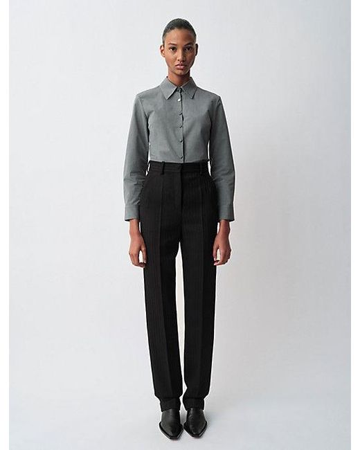 Calvin Klein Gray Lucia Slim Trousers