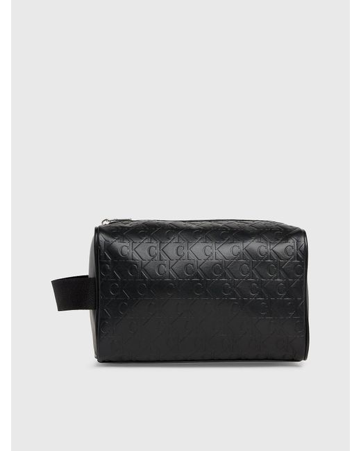 Calvin Klein Black Wash Bag for men