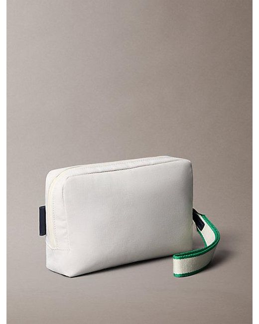 Calvin Klein Metallic Logo Graphic Pouch for men
