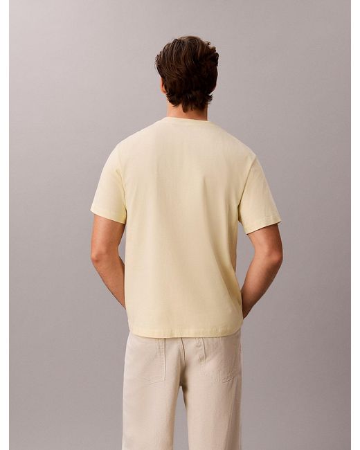 Calvin Klein Natural Relaxed Logo T-Shirt for men