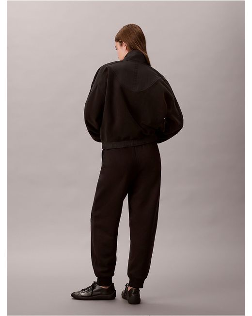 Calvin Klein Black Calvin Klein Fleece Logo Graphic Joggers