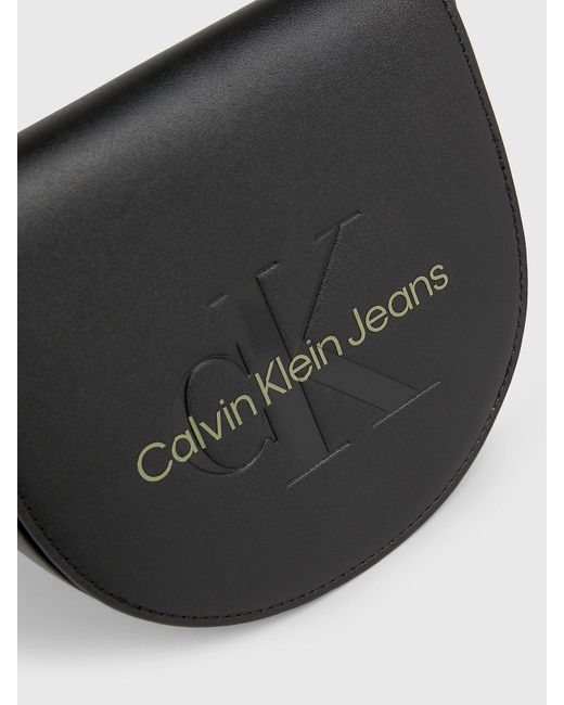 Petit sac bandoulière avec portefeuille Calvin Klein en coloris Black