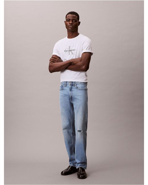 Calvin Klein Multicolor Calvin Klein Standard Straight Fit Jeans for men