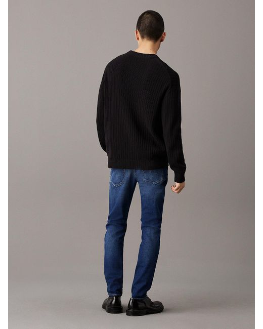 Calvin Klein Blue Slim Tapered Jeans for men