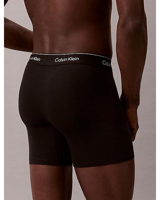 Calvin Klein 5-Pack Boxer Briefs in het Blue voor heren