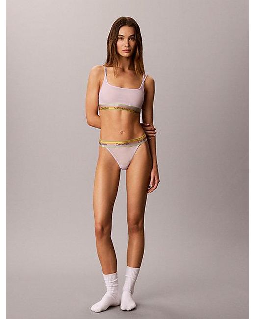 Calvin Klein String in het Brown