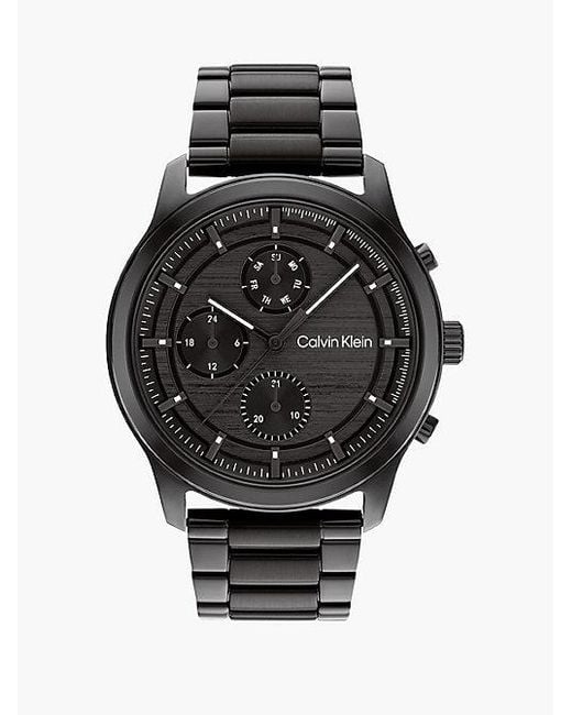 Calvin Klein Black Ambition Watch for men