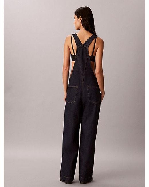Calvin Klein Black Jeans 90S Straight Denim Dungarees