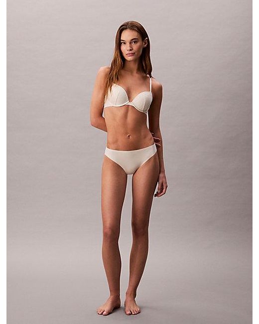 Calvin Klein Plunge Push-Up Bh in het Multicolor