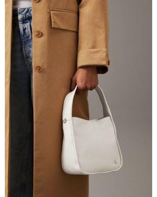 Calvin Klein Gray Bucket-Bag