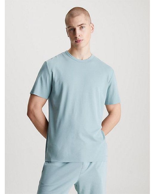 Camiseta de pijama - CK Black Calvin Klein de hombre de color Blue