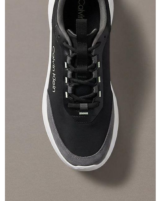 Calvin Klein Brown Ck Curve Lightweight Runner Trainers for men
