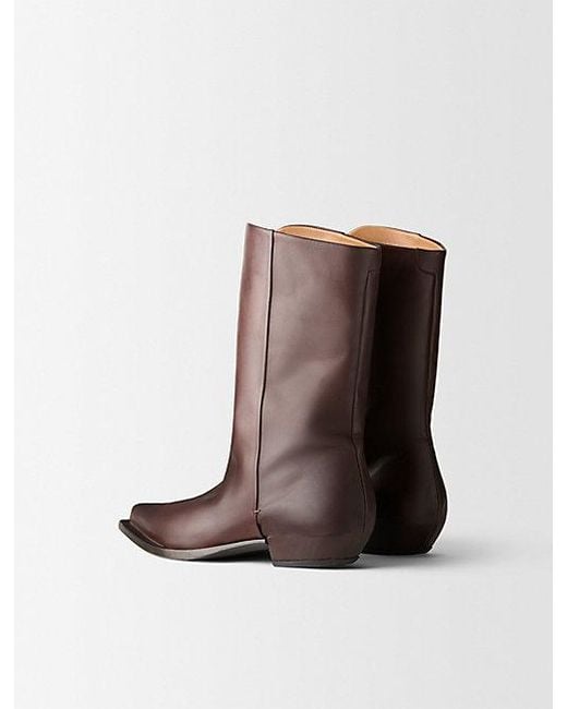 Calvin Klein White Cheer Boot