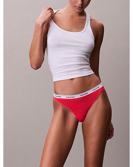 Calvin Klein Multicolor Thong Icon Logo