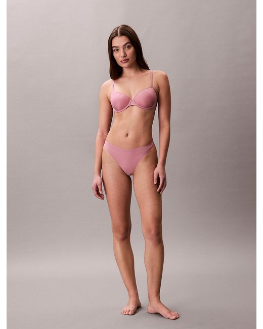 Calvin Klein Pink Demi T-Shirt Bra