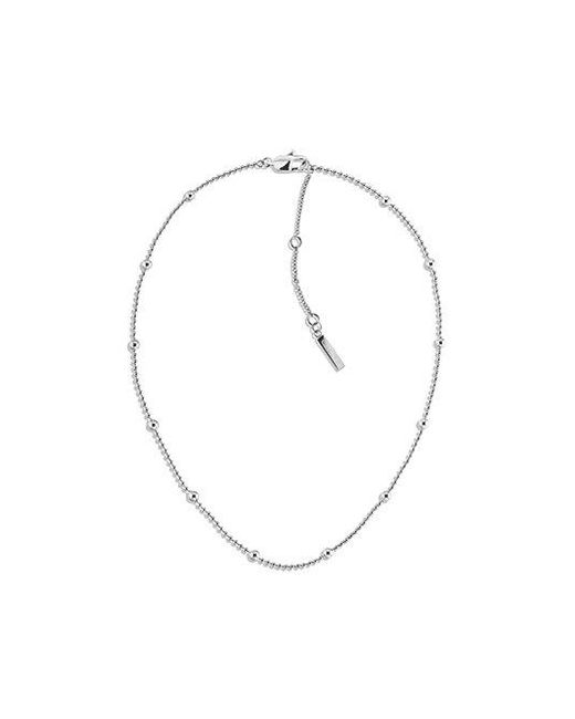 Calvin Klein Metallic Jeans 2 -Piece Layered Necklace Set