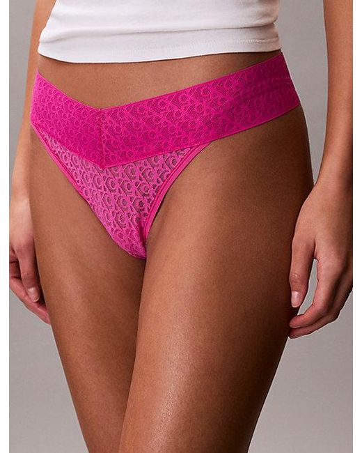 Calvin Klein String in het Red