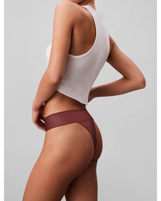 String Calvin Klein en coloris White
