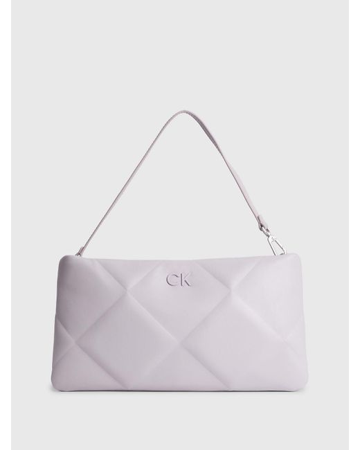 Calvin Klein Multicolor Quilted Convertible Clutch Bag