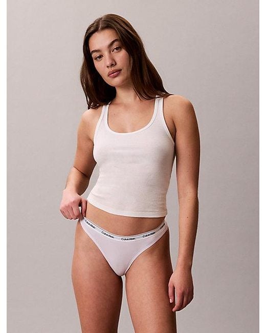 Calvin Klein Multicolor Thong Icon Logo