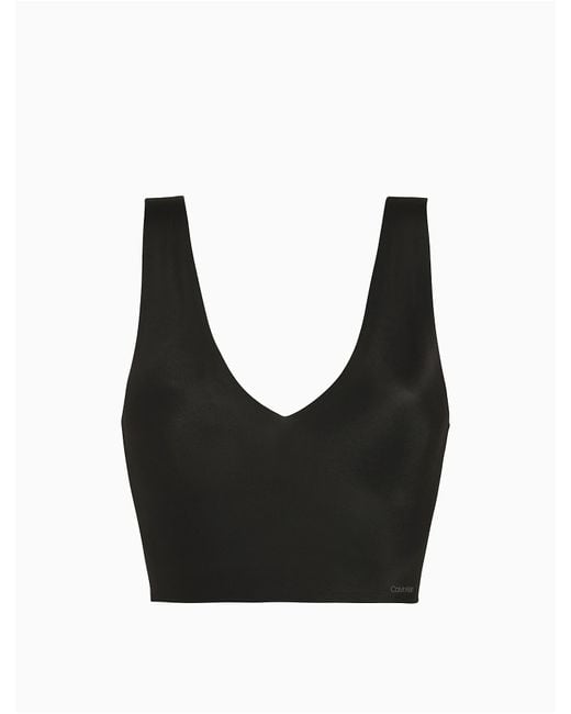 Calvin Klein Synthetic Invisibles Plus Lightly Lined Comfort Vneck