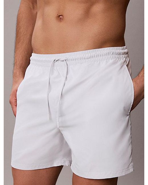 Calvin Klein Multicolor Medium Drawstring Swim Shorts Ck Essentials for men
