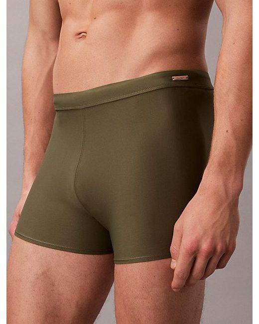 Calvin Klein Multicolor Swim Trunks Ck Knit for men
