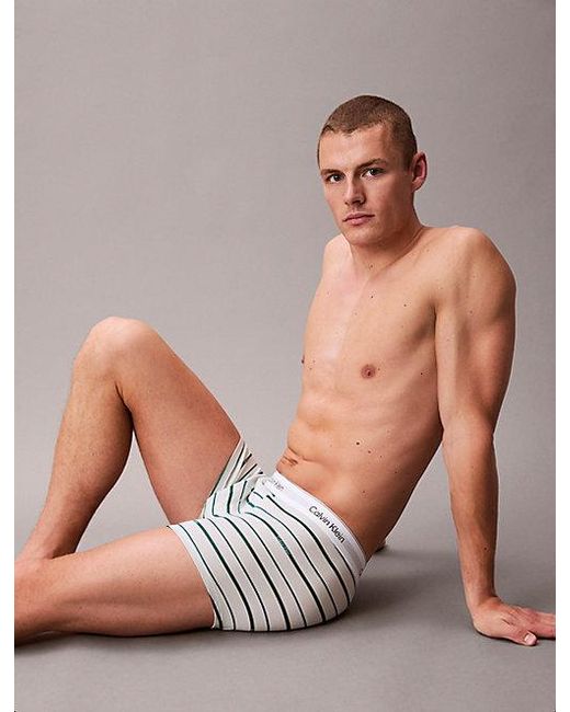 Calvin Klein Blue 3 Pack Trunks for men