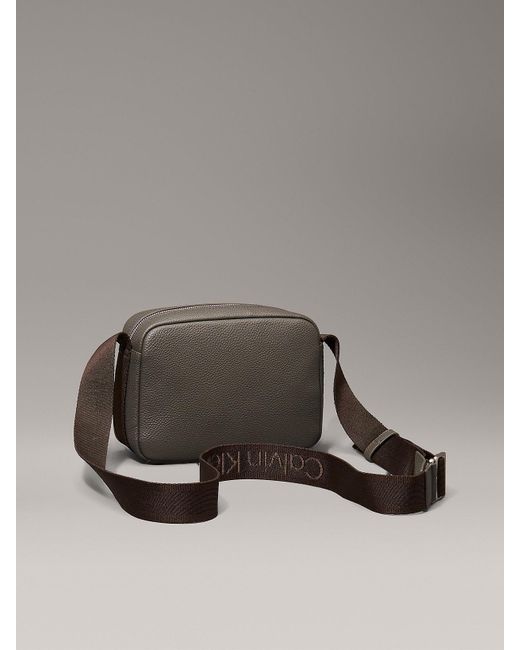 Borsa A Tracolla Per Fotocamera di Calvin Klein in Gray da Uomo
