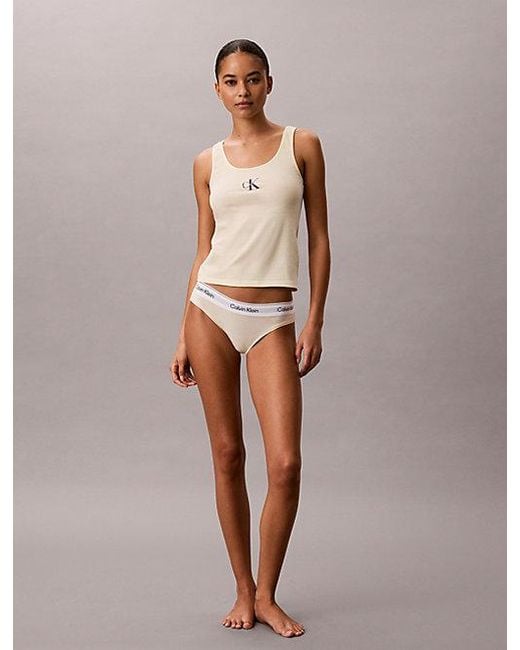 Calvin Klein Multicolor Tank Top Cotton Stretch Lounge