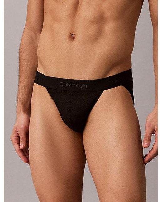 Calvin Klein Brown Sport Briefs Sculpt Lace for men