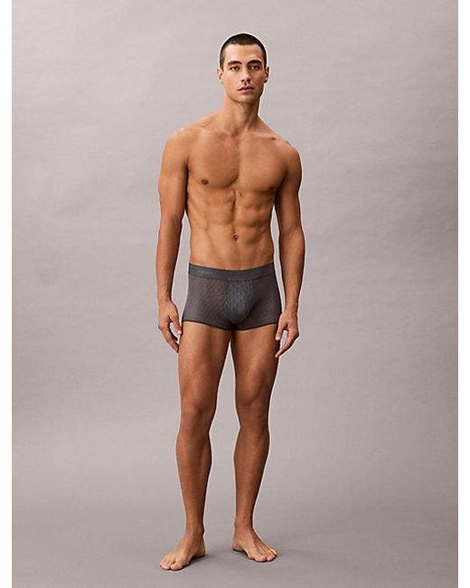 Calvin Klein Multicolor Trunks Microfibre Lace for men
