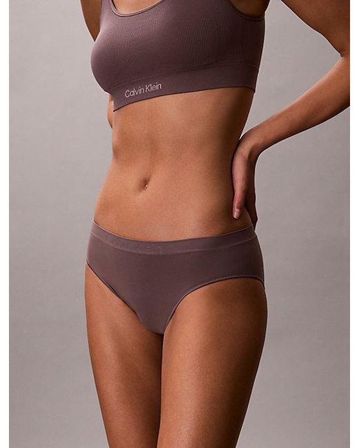 Calvin Klein 3-Pack Slips in het Gray