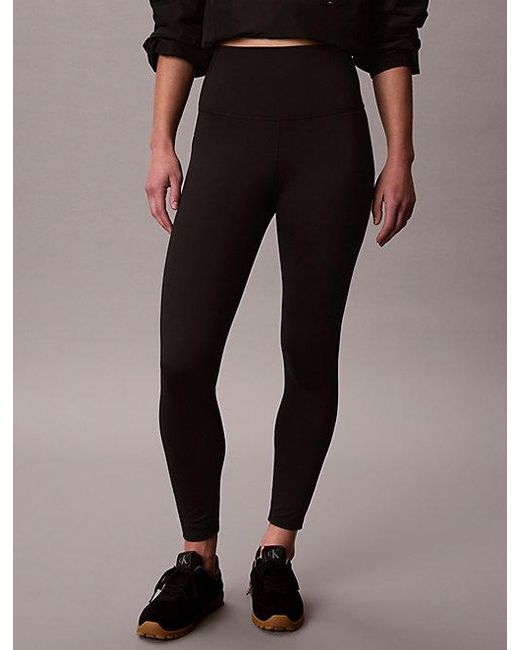 Calvin Klein Black Sport Soft Sport 7 8 Leggings