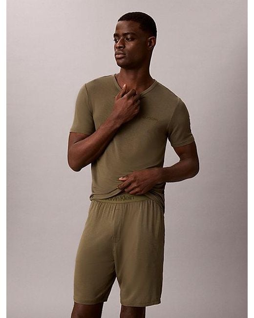 Calvin Klein Natural Pyjama Shorts Ultra Soft Modal for men
