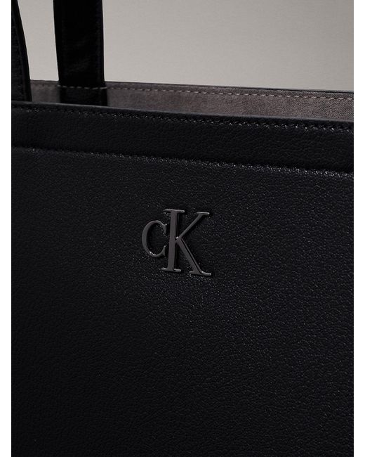 Calvin Klein Black Slim Tote Bag