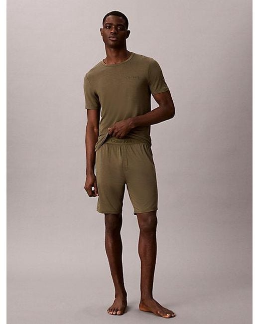 Calvin Klein Natural Pyjama Shorts Ultra Soft Modal for men