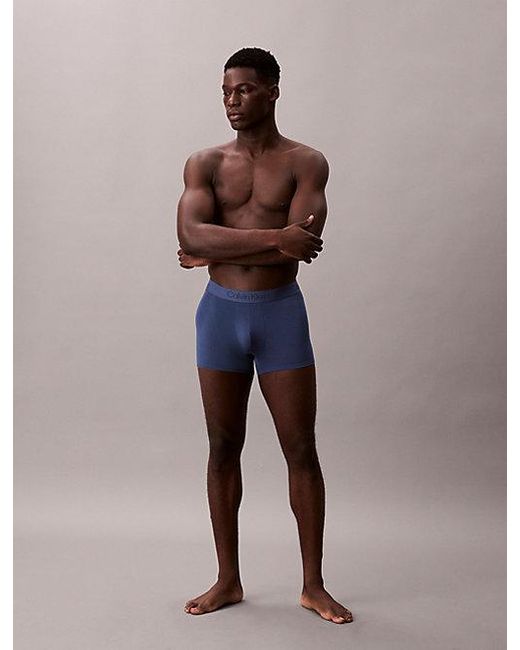 Calvin Klein Korte Boxers in het Blue voor heren