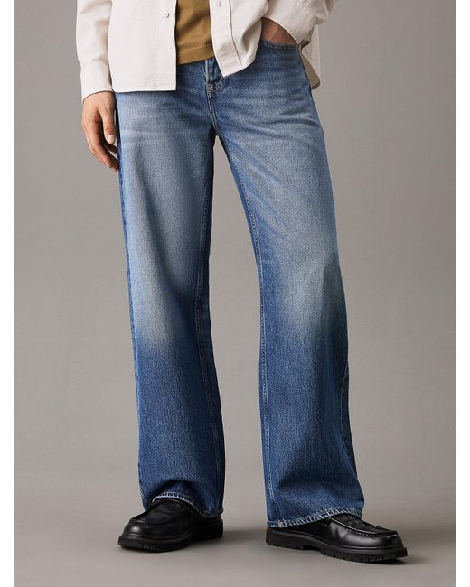 Calvin Klein Blue 90's Loose Jeans for men