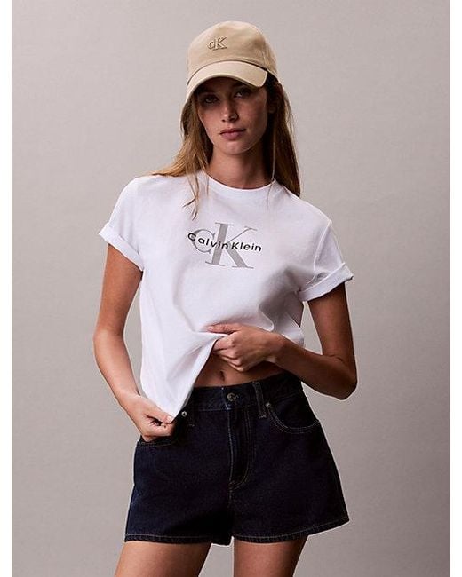 Calvin Klein Multicolor Jeans Denim Mini Shorts