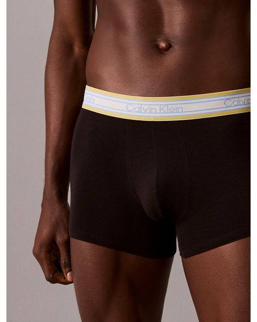Calvin Klein Gray 3 Pack Trunks for men
