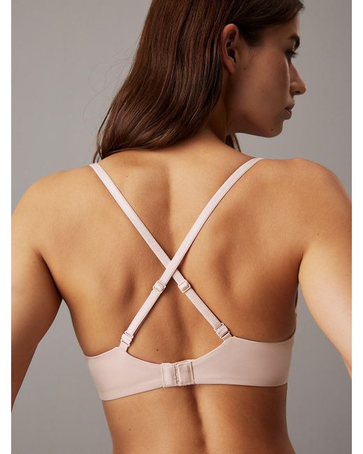 Calvin Klein Brown Push-Up T-Shirt Bra