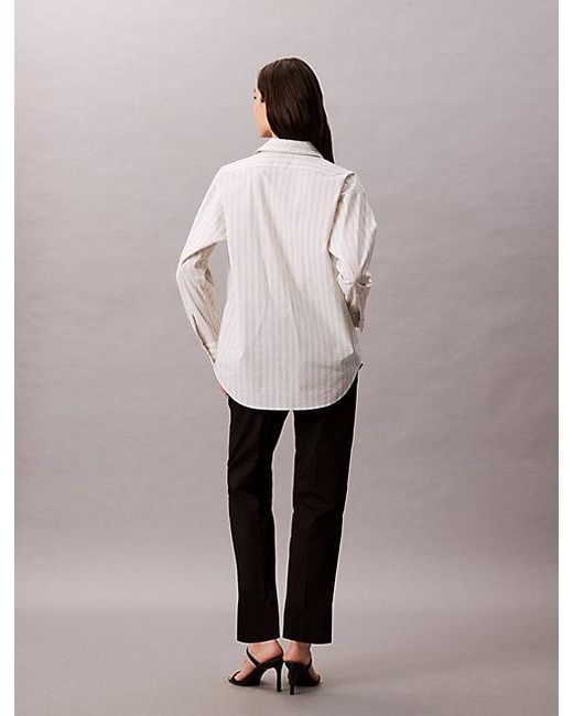 Calvin Klein Natural Cotton Stretch Straight Chino Pants